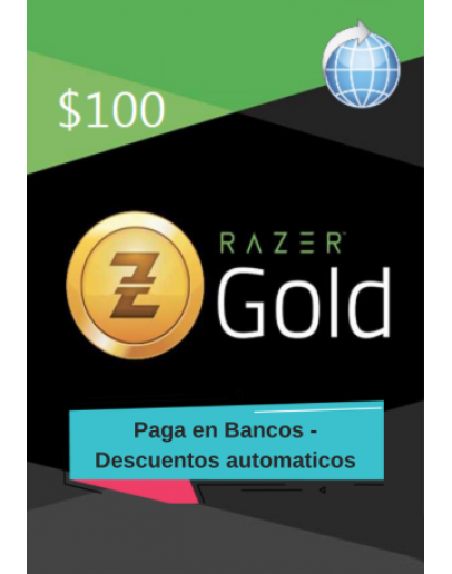 Razer Gold $100 (Global)